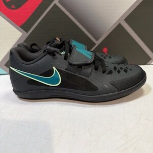 Nike Zoom Rival SD 2 Rotational Throwing Shoes Black Electric Algae
